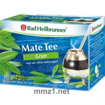 BAD Heilbrunner Mate Tee grün Filterbeut - 15 x 1,8 g