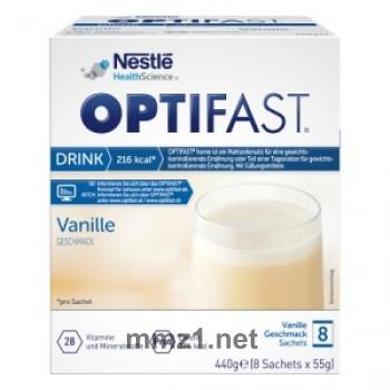 OPTIFAST Drink Vanille - 8 x 55 g