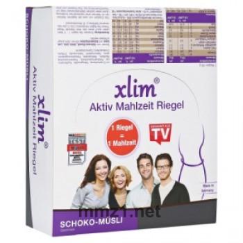 XLIM Aktiv Mahlzeit Riegel Schoko-Müsli - 12 x 56 g