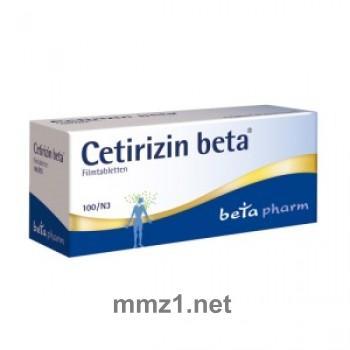 CETIRIZIN beta - 100 St.
