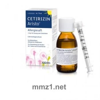 Cetirizin Aristo Allergiesaft - 75 ml