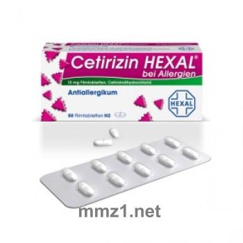 Cetirizin HEXAL bei Allergien - 50 St.