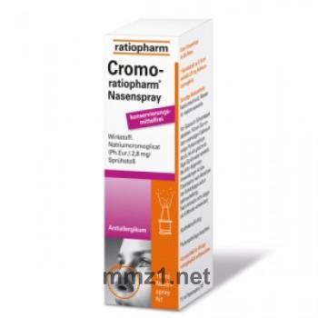 Cromo ratiopharm Nasenspray konservierungsmittelfrei - 15 ml