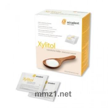 Miradent Zuckerersatz Xylitol Pulver Sachets - 100 x 4 g