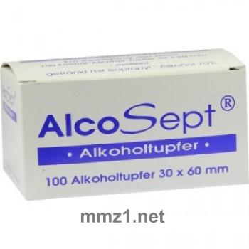 Alkoholtupfer Alcosept - 100 St.