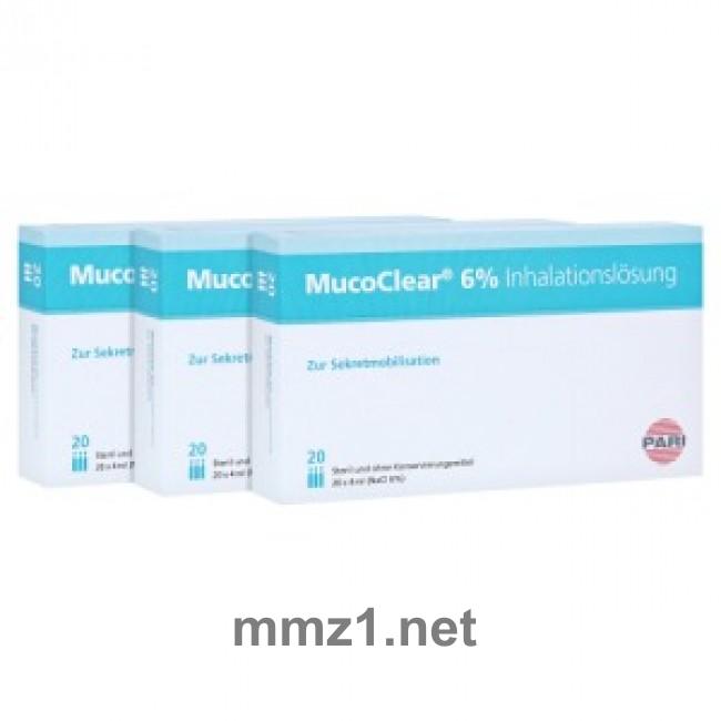 Mucoclear 6% NaCl - 60 x 4 ml