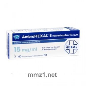 AmbroHEXAL S Hustentropfen 15 mg/ml - 100 ml