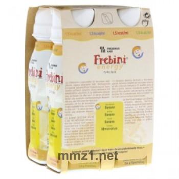 Frebini Energy Drink Banane Trinkflasche - 4 x 200 ml
