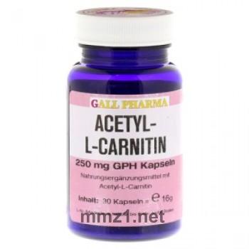 Acetyl-l-carnitin 250 mg Kapseln - 30 St.