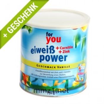 for you Eiweiß Power Vanille - 750 g