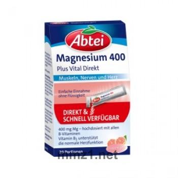 Abtei Magnesium 400+vitamin B Komplex Gr - 20 St.