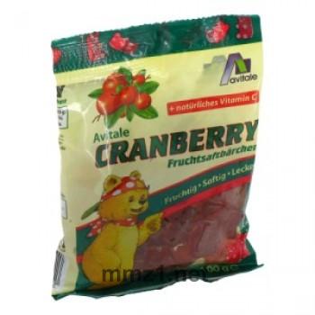 Avitale Cranberry Fruchtsaftbärchen - 100 g