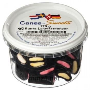 Bunte Lakritzstangen Canea-Sweets - 175 g