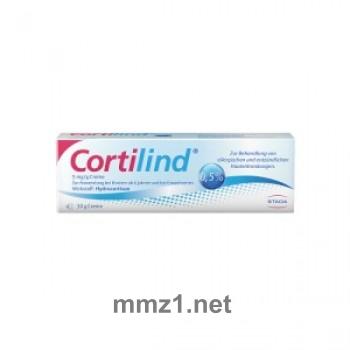 Cortilind 5 mg/g Hydrocortison Creme - 30 g