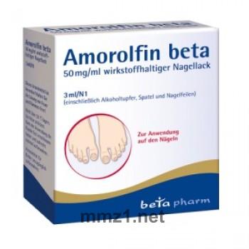Amorolfin beta 50 mg/ml - 3 ml