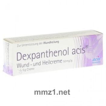Dexpanthenol acis Wund- und Heilcreme - 5 g
