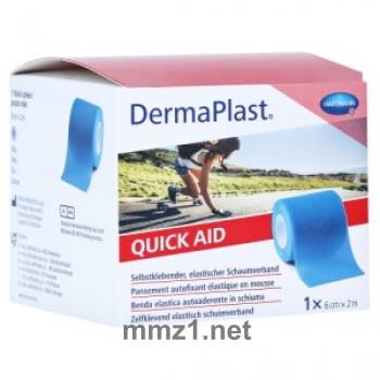 DermaPlast Quick Aid 6cmx2m blau - 1 St.