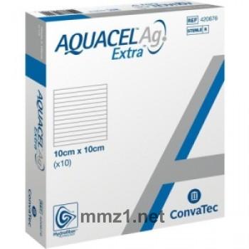 Aquacel Ag Extra 10x10 cm Kompressen - 10 St.