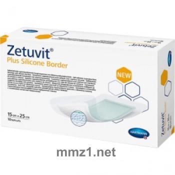 Zetuvit Plus Silicone Border 15 cm x 25 cm - 10 St.