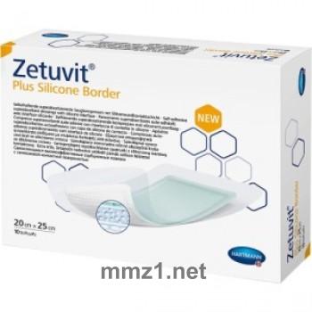 Zetuvit Plus Silicone Border 20 cm x 25 cm - 10 St.