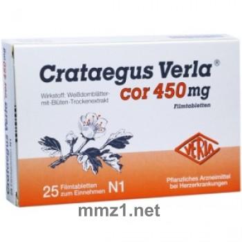 Crataegus Verla Cor 450 mg Filmtabletten - 25 St.