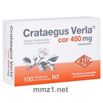Crataegus Verla Cor 450 mg Filmtabletten - 100 St.