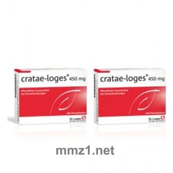 Cratae-Loges 450mg Doppelpack (2x 100ST) - 2 x 100 St.