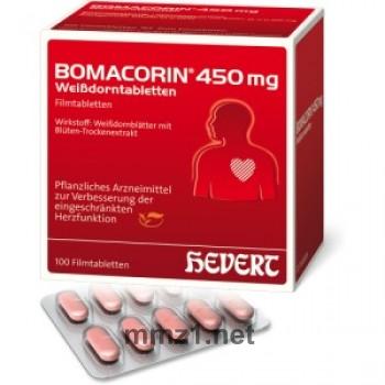 Bomacorin 450 mg Weißdorntabletten - 100 St.