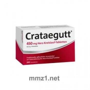Crataegutt 450 mg Herz-Kreislauf-Tabletten - 200 St.
