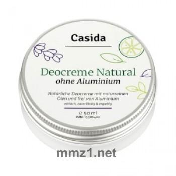 Deocreme ohne Aluminium Natural - 50 ml
