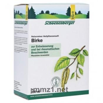 Birkensaft Schoenenberger Heilpflaneznsaft - 3 x 200 ml