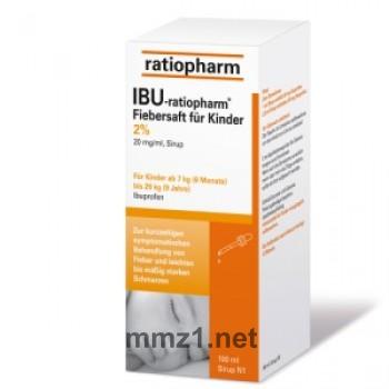 IBU ratiopharm Fiebersaft für Kinder 2% - 100 ml