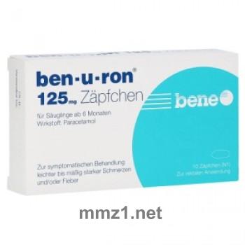 Ben-u-ron 125 mg Säuglings-Suppositorien - 10 St.