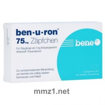 Ben-u-ron 75 mg Suppositorien - 10 St.