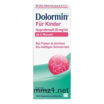 Dolormin für Kinder Ibuprofensaft 20 mg/ - 100 ml