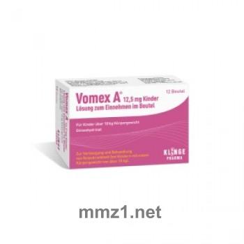 Vomex A 12,5 mg Kinder Lsg.z.Einnehmen i - 12 St.