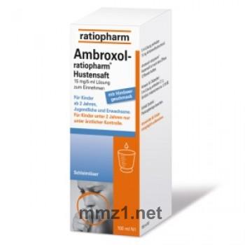 Ambroxol ratiopharm Hustensaft - 100 ml