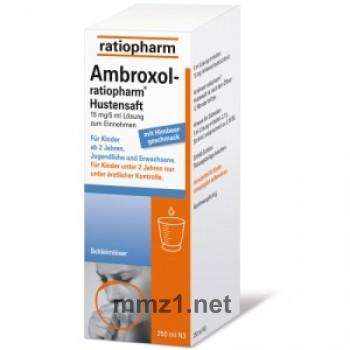 Ambroxol ratiopharm Hustensaft - 250 ml