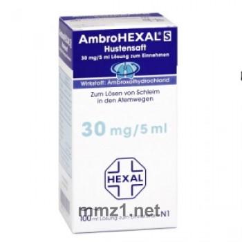 Ambrohexal S Hustensaft 30 mg/5 ml - 100 ml