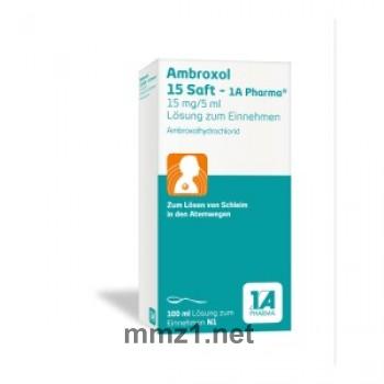 Ambroxol 15 Saft-1a Pharma - 100 ml