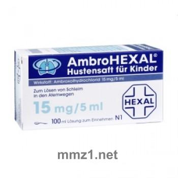 AmbroHEXAL Hustensaft für Kinder - 100 ml
