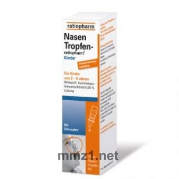 NasenTropfen ratiopharm Kinder konservierungsmittelfrei - 10 ml