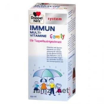 Doppelherz system Immun Family Multi-Vitamine mit Tropenfruchtgeschmack - 250 ml