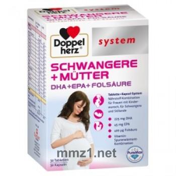 Doppelherz system Schwangere + Mütter DHA + EPA + Folsäure - 60 St.