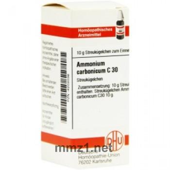 Ammonium Carbonicum C 30 Globuli - 10 g