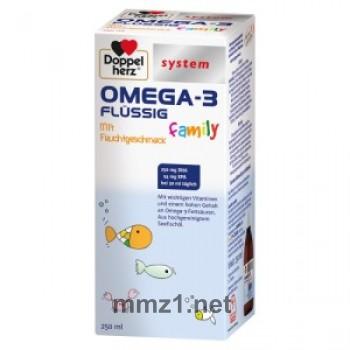 Doppelherz system Omega-3 Family flüssig mit Fruchtgeschmack - 250 ml