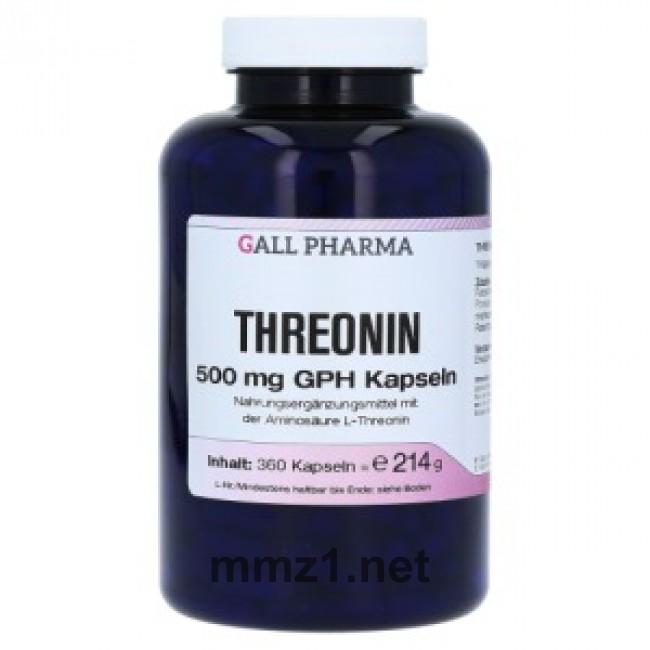 Threonin 500 mg GPH Kapseln - 360 St.