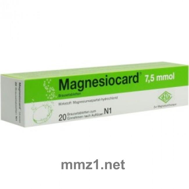 Magnesiocard 7,5 mmol Brausetabletten - 20 St.