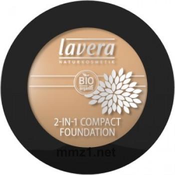 2-in-1 Compact Foundation -Honey 03- - 10 g
