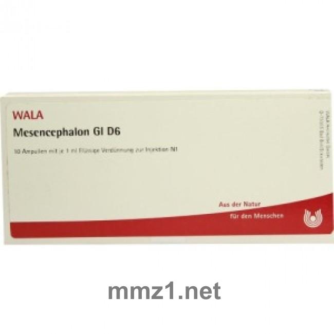 Mesencephalon GL D 6 Ampullen - 10 x 1 ml